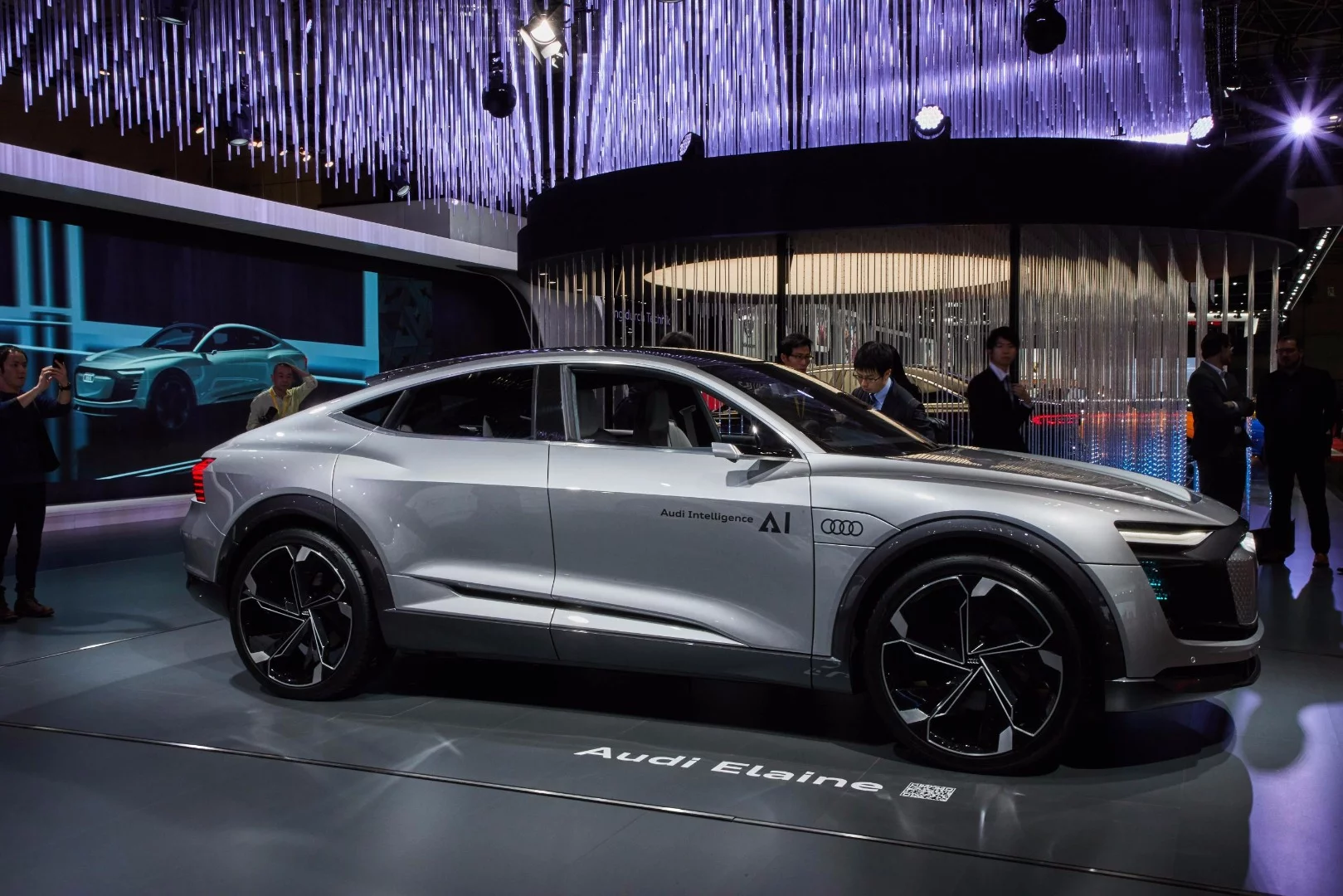 The Elaine is an update to the e-tron Sportback SUV concept with a focus on automated driving