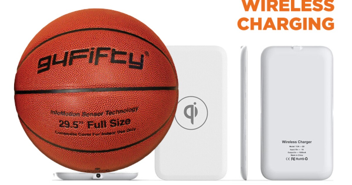 Sensorpacked 94Fifty basketball provides feedback to coaches and players