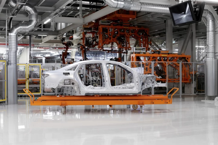 The body of the new Audi A8