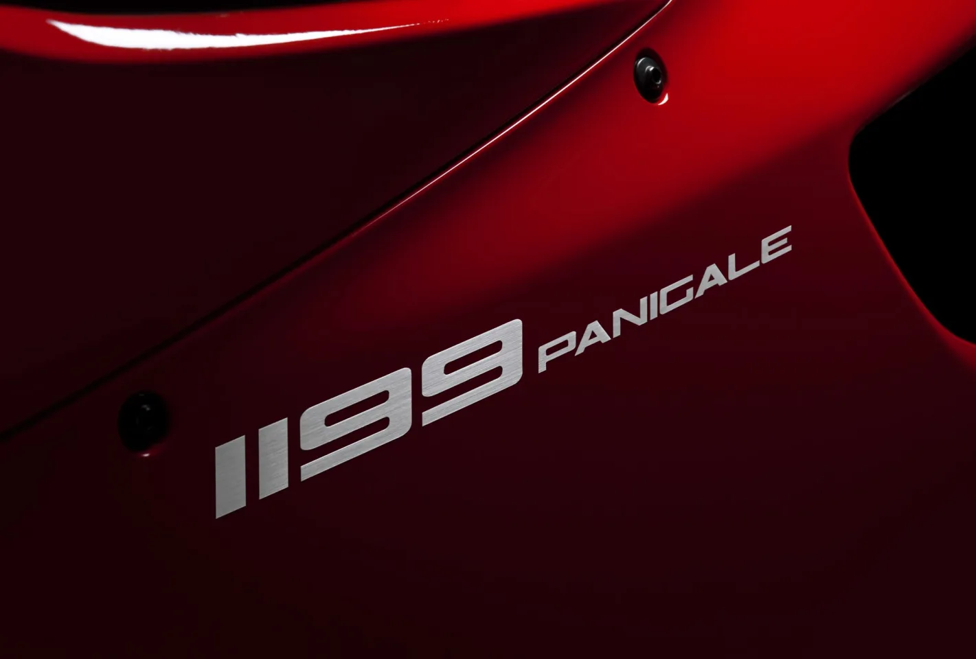 The sole official photo of the Panigale at this stage