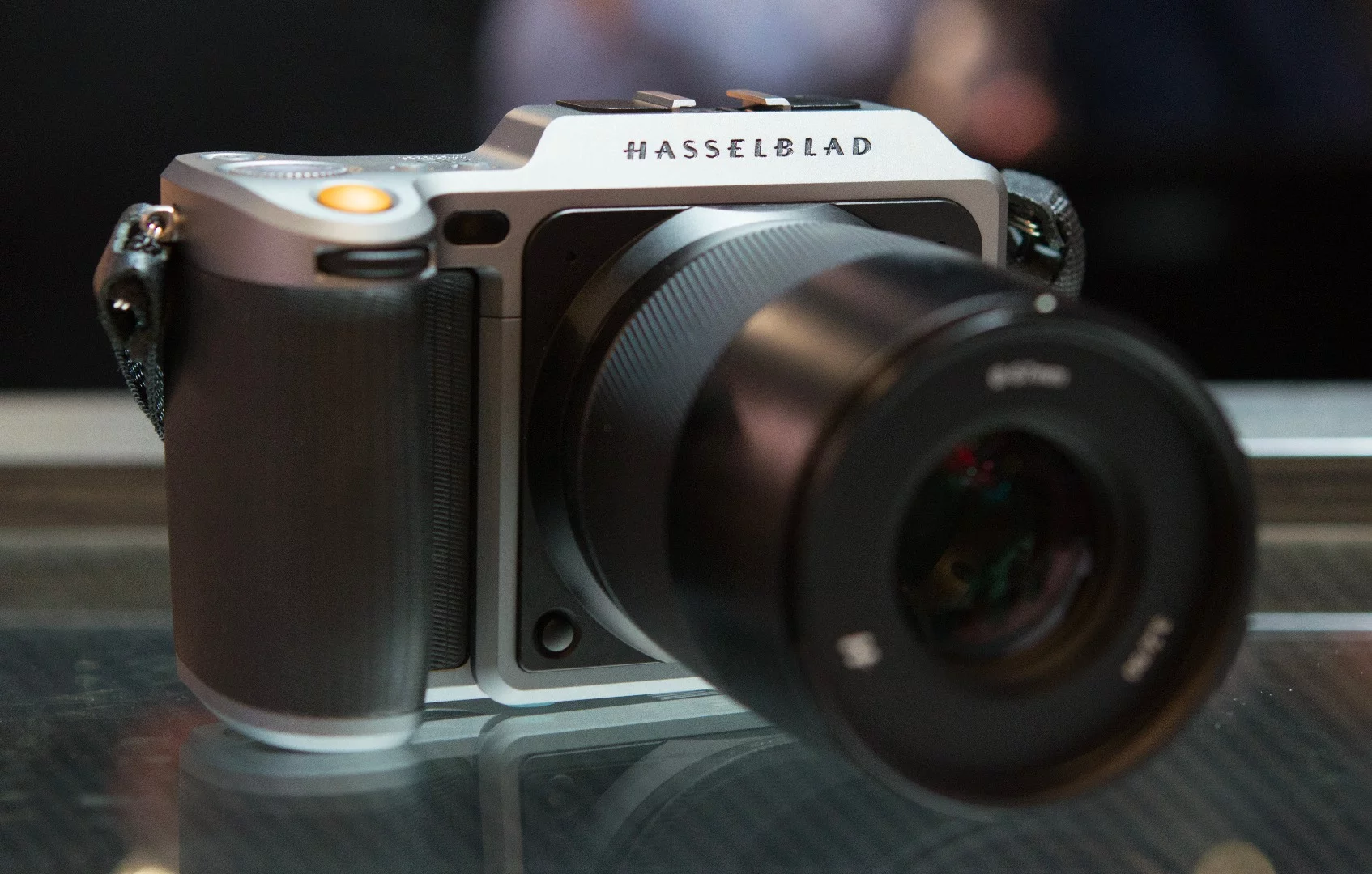 The Hasselblad X1D mirrorless medium format camera was a popular attraction at Photokina 2016
