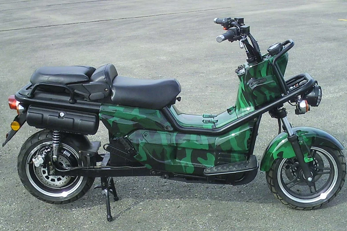 The ZEV Trail and Utility electric scooter