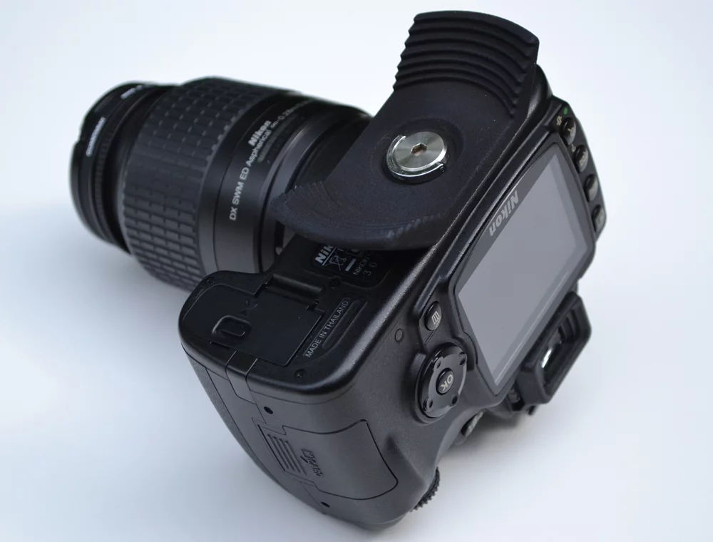 Once screwed into place, the stepped ridges under the Stow-Away means photographers can click lens caps into place and there's a spot for caps sized 52mm, 55mm, 58mm, 62mm, 67mm, and 72mm