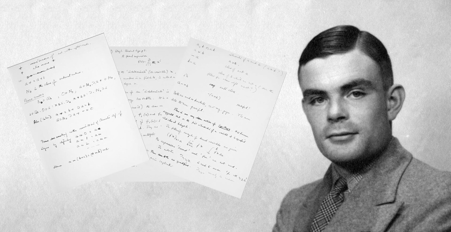 Alan Turing is considered to be the father of several computer-based sciences, including theoretical computer science and artificial intelligence, and of modern computing in general. The feature film The Imitation Game introduced him to a whole new generation. This is the only surviving Turing manuscript.