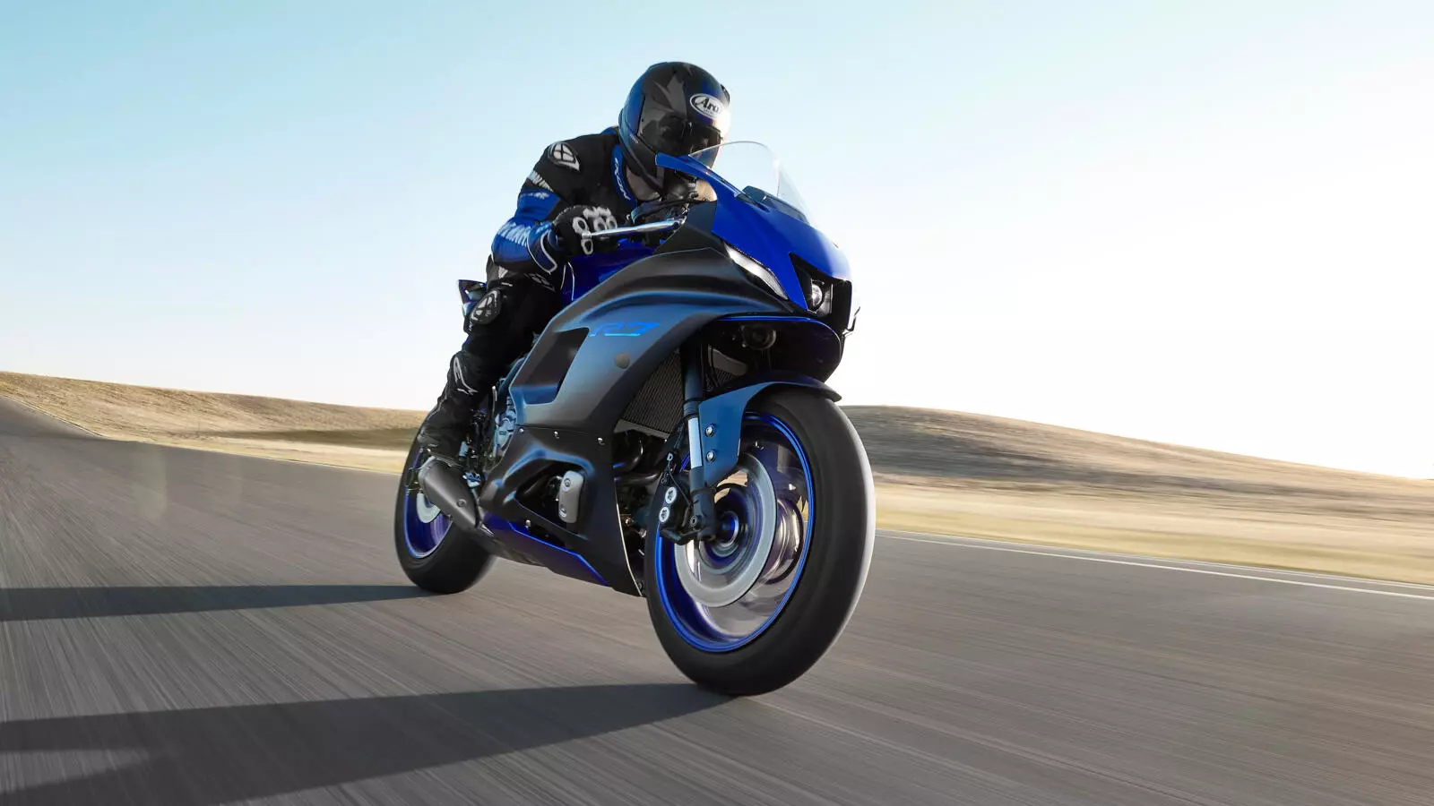 Looks every bit like a proper superbike, but will have nicer manners