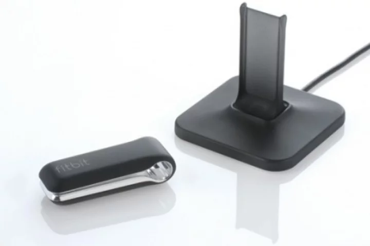 The Fitbit personal activity monitor and base station