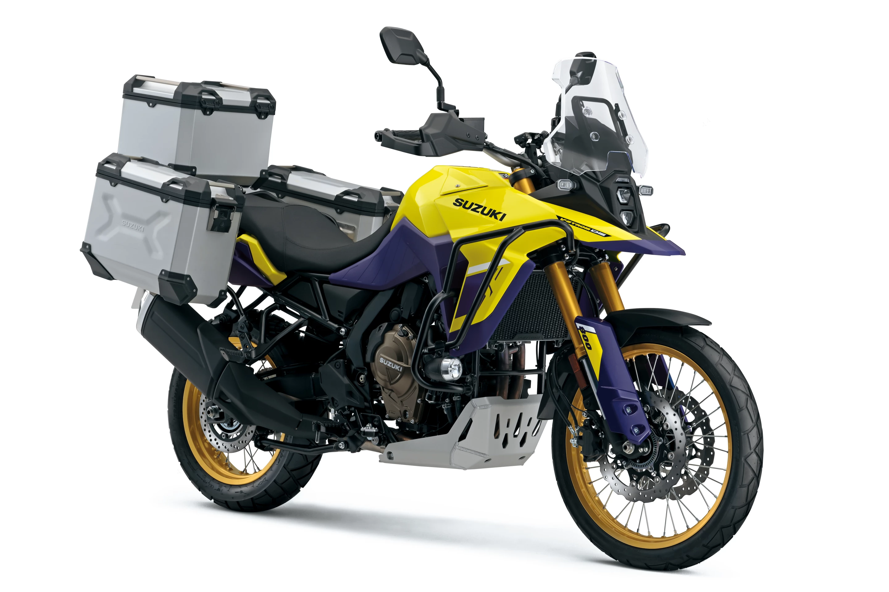 Although the 2023 Suzuki V-Strom 800DE is well equipped as standard, there's plenty more to add from the list of extras.