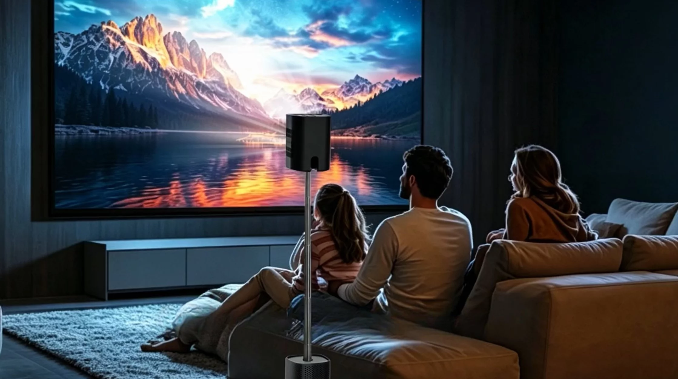 The DLP projector promises 2K visuals at up to 500 lumens