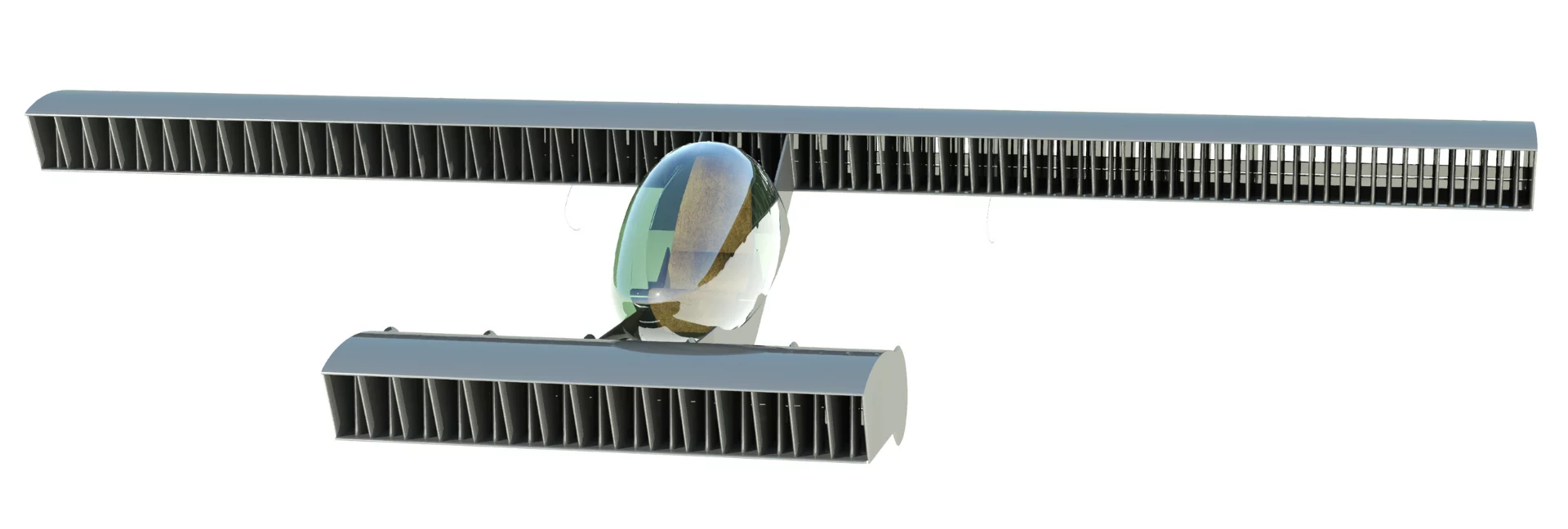 Stranger shapes can be considered if you go for solely forward thrust