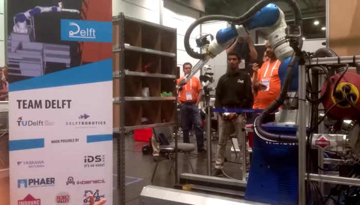 A team from the Netherlands has claimed victories in both events at the Amazon Picking Challenge, a competition designed to increase innovation in warehouse robotics