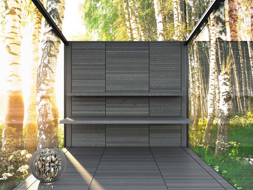 One of those open-plan models