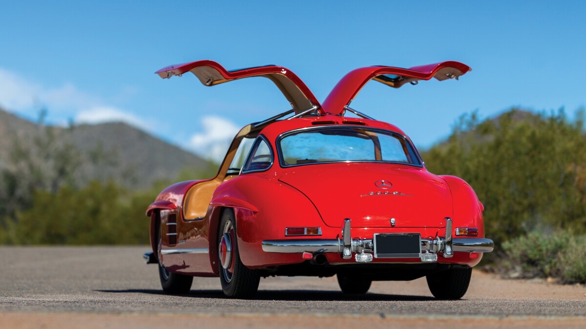 $1,100,000 | 1955 Mercedes-Benz 300 SL Gullwing | Auction Link: RM-Sotheby's
