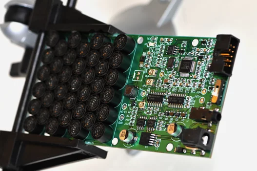 Cose up of the Soundlazer circuit board