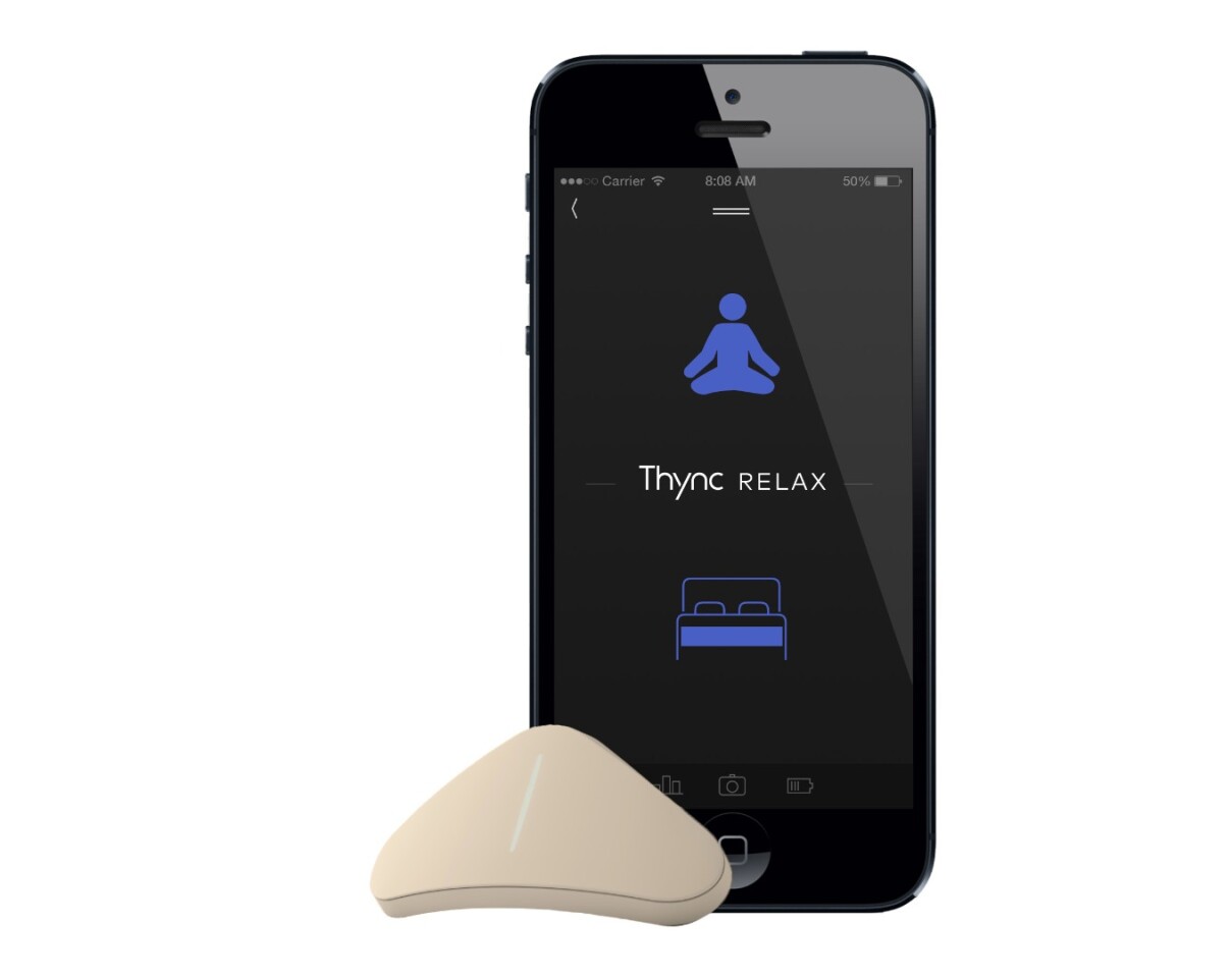 Press shot of Thync Relax