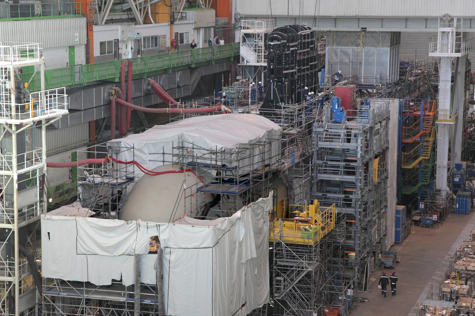 Suffren in early construction phase