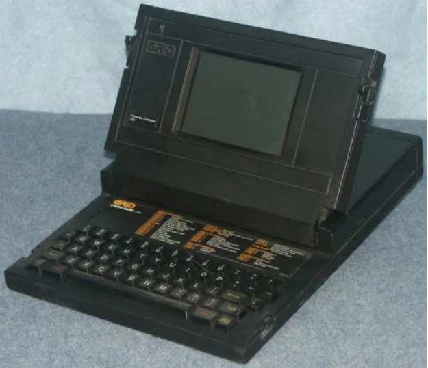 The GRID Compass 1100 (1982) was the first laptop with a clamshell design
