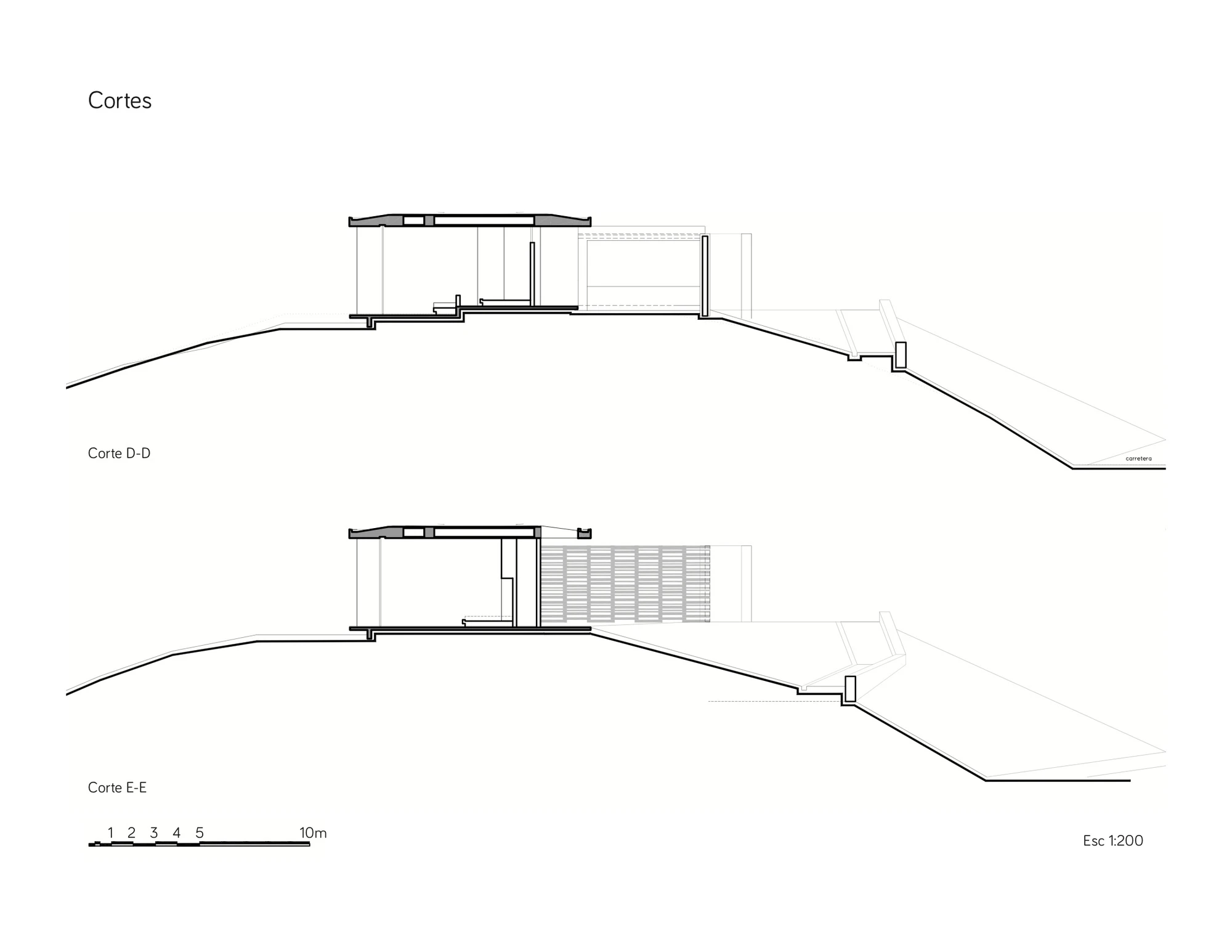 Architectural drawing of Casa 7A (Image: Arquitectura en Estudio)