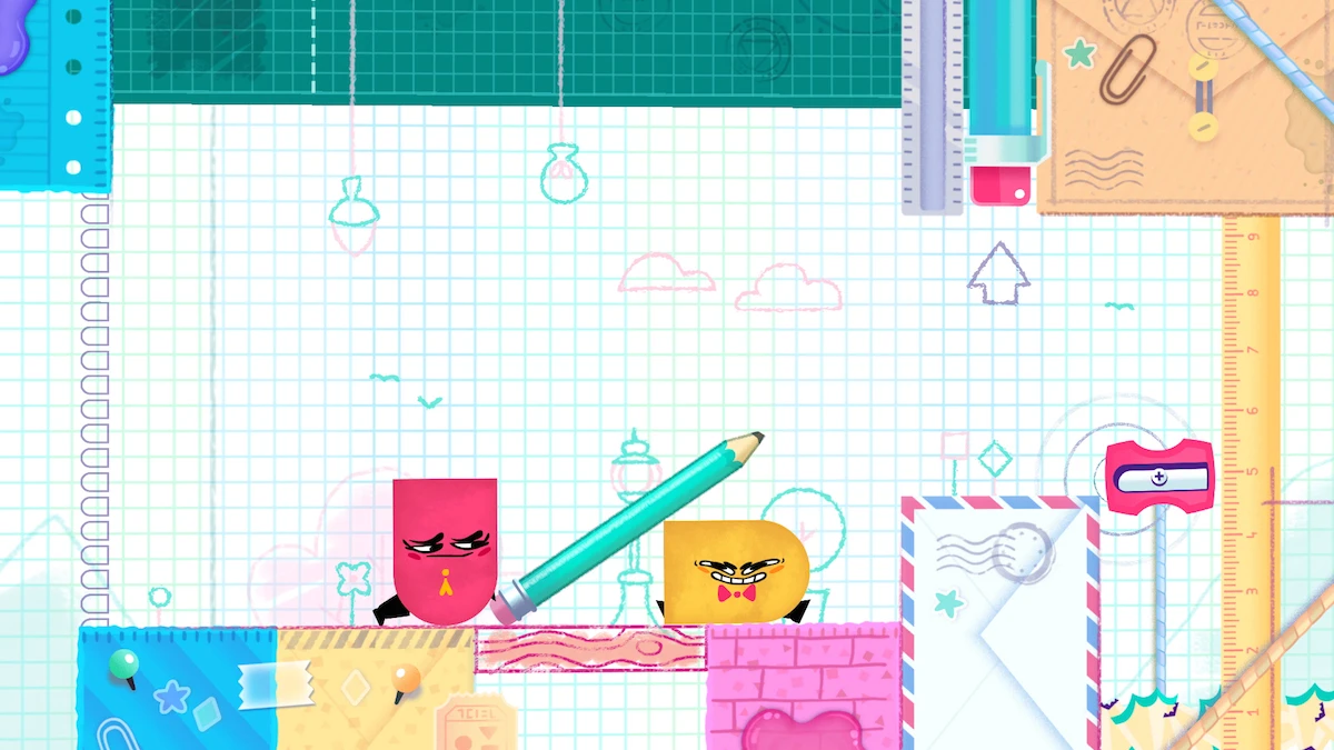 Among the smaller titles due for the Nintendo Switch, Snipperclips is a puzzle-platformer that tasks two players with cutting their paper characters into certain shapes to solve puzzles