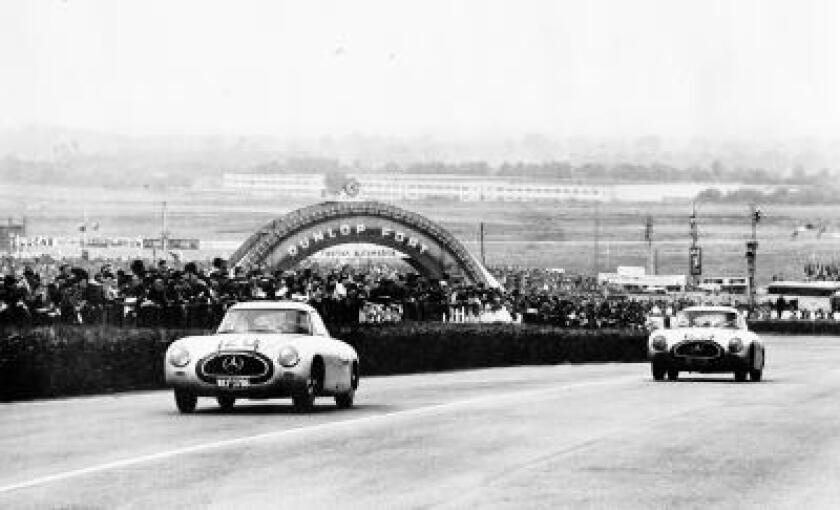 The Mercedes-Benz 300 SL at the 24 Hours of Le Mans in 1952