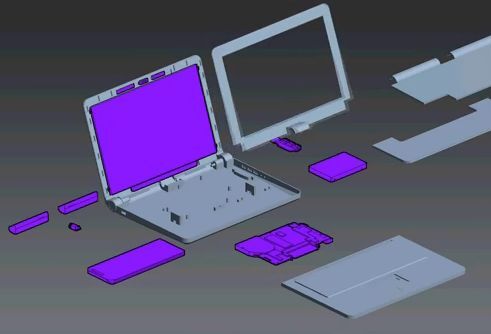 Stanford's simple-to-disassemble Bloom laptop concept is designed for easy recycling