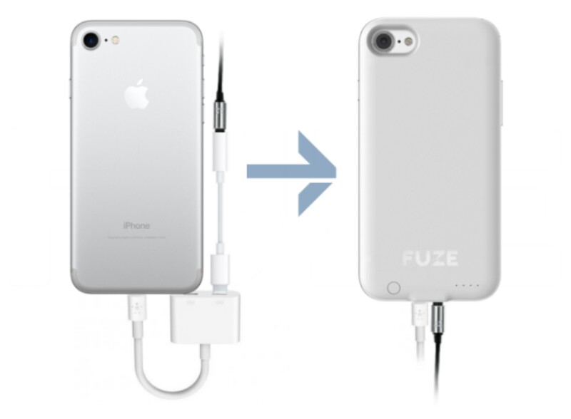 Fuze brings back the headphone jack by hiding an adapter within its core