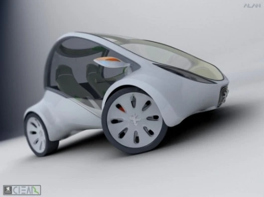 Industrial designer Alan Kravchenko's concept EV