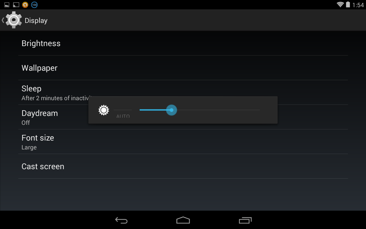 Turning down display brightness is an easy way to decrease battery use