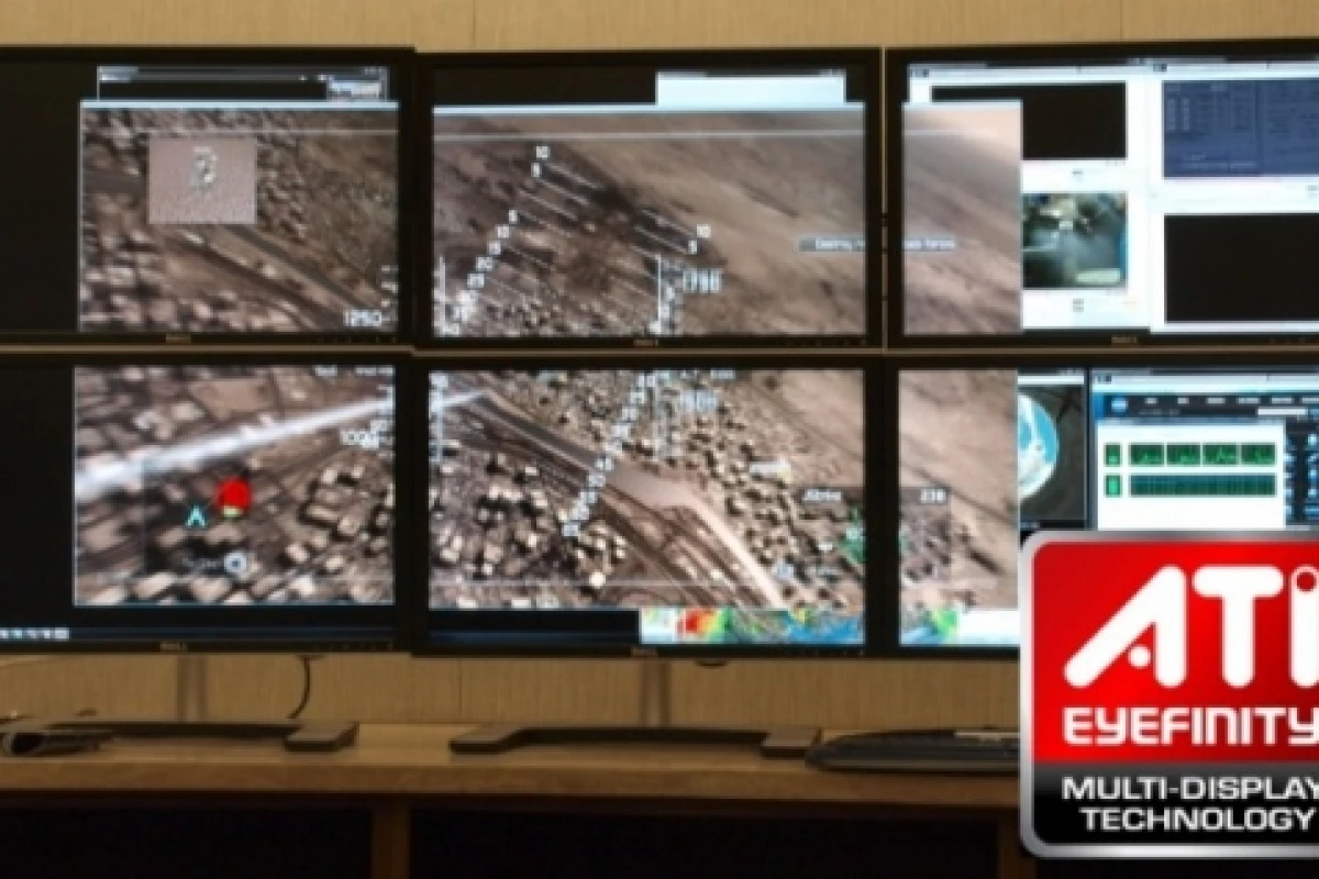 Eyefinity increases available desktop real estate