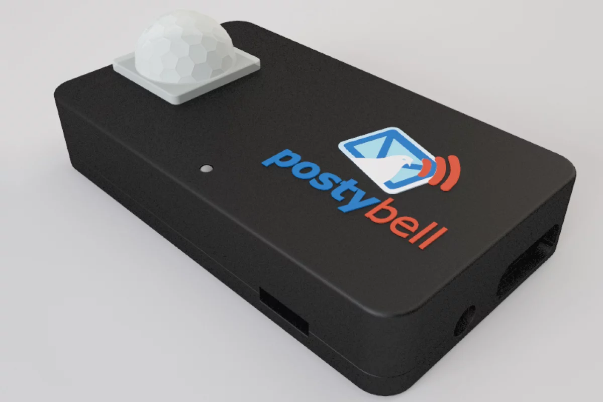 The Postybell uses a GSM module to alert users to a delivery wherever they are