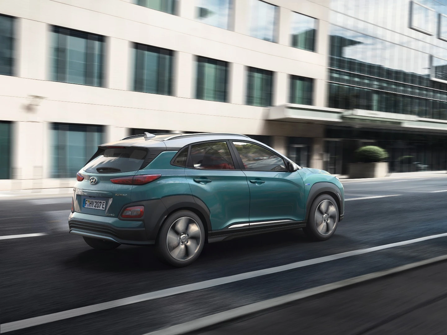 There's no word yet on whether the Kona Electric will be hitting markets outside Europe