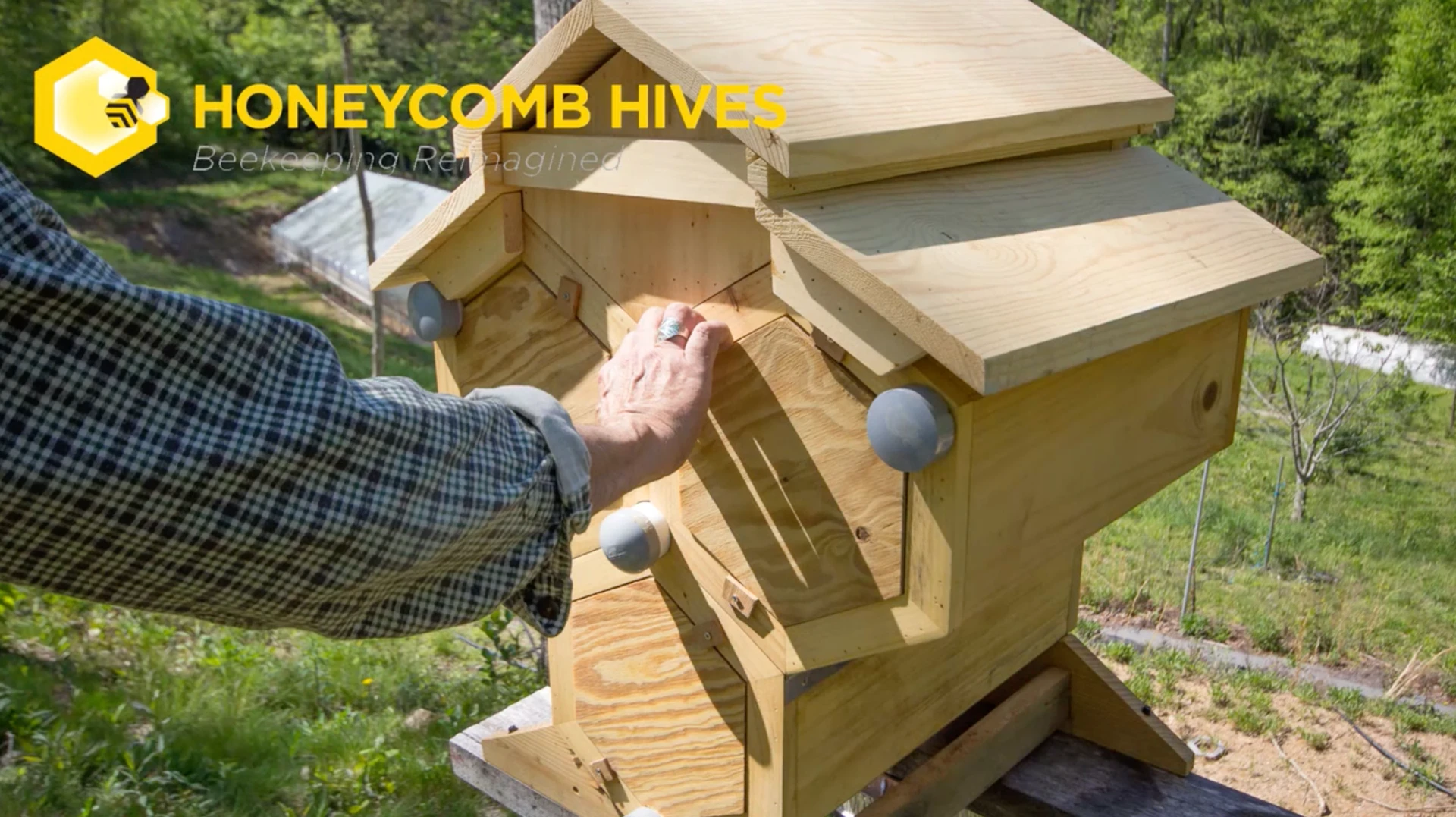 Fold Hives help reduce lifting, and reduce the number of bees exposed when accessing the hive