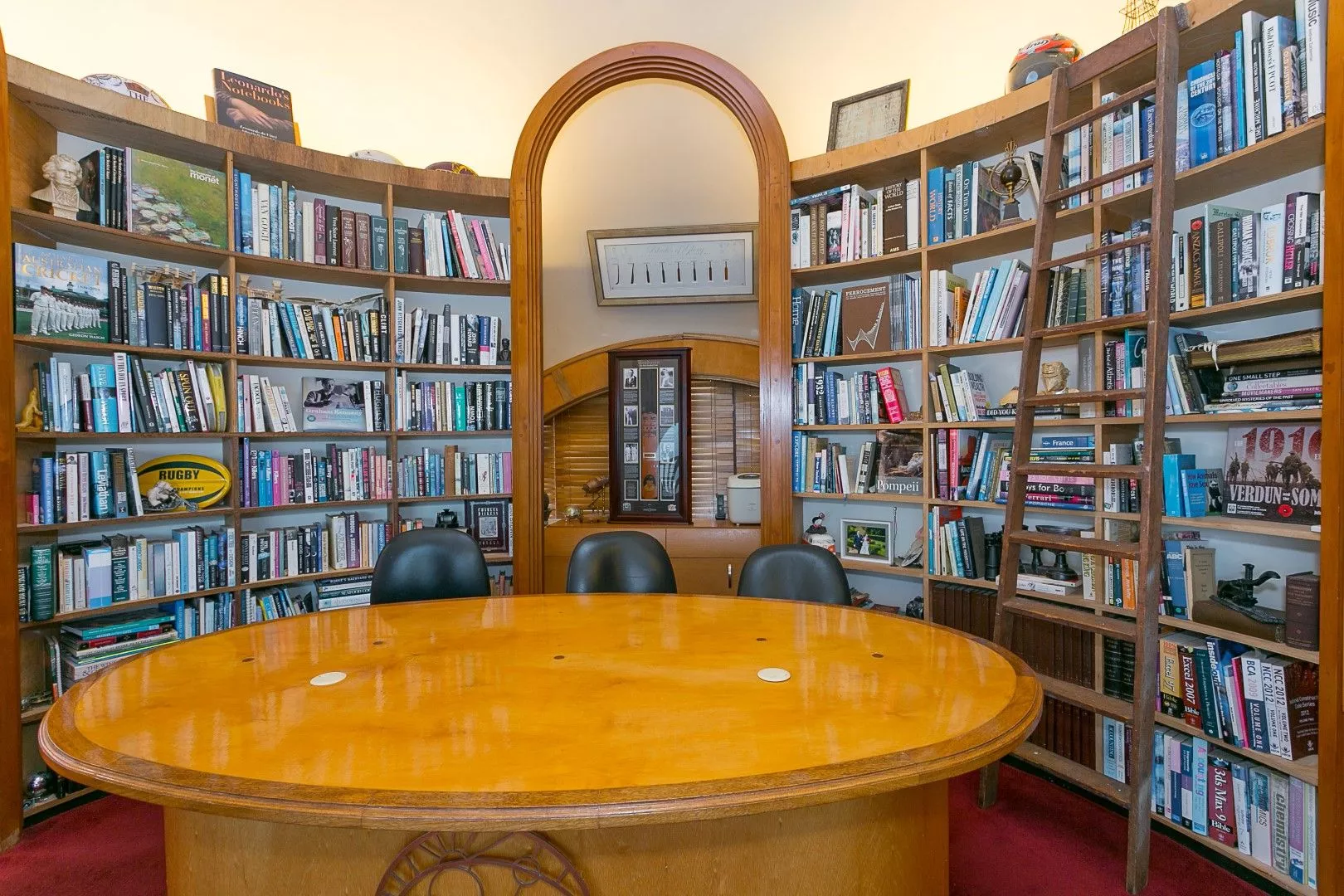 Gotta love that library