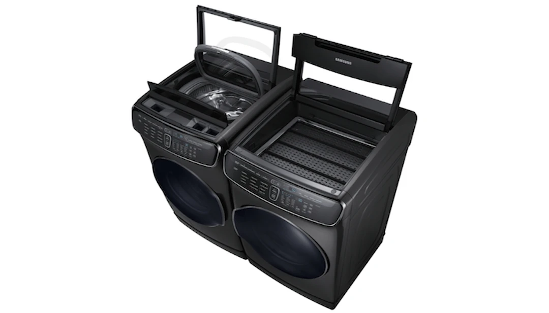 The Samsung FlexWash + FlexDry is a 4-in-1 washer-dryer
