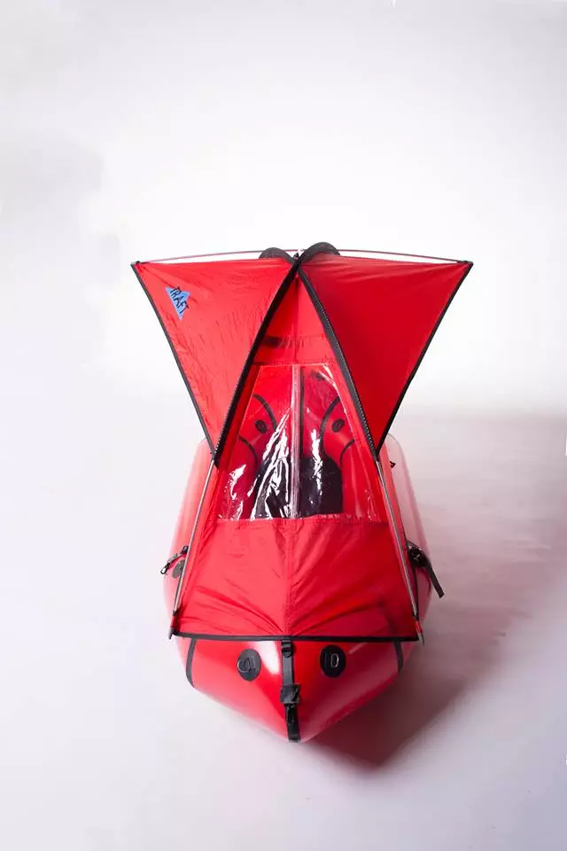 The Traft makes for a compact sleeping solution