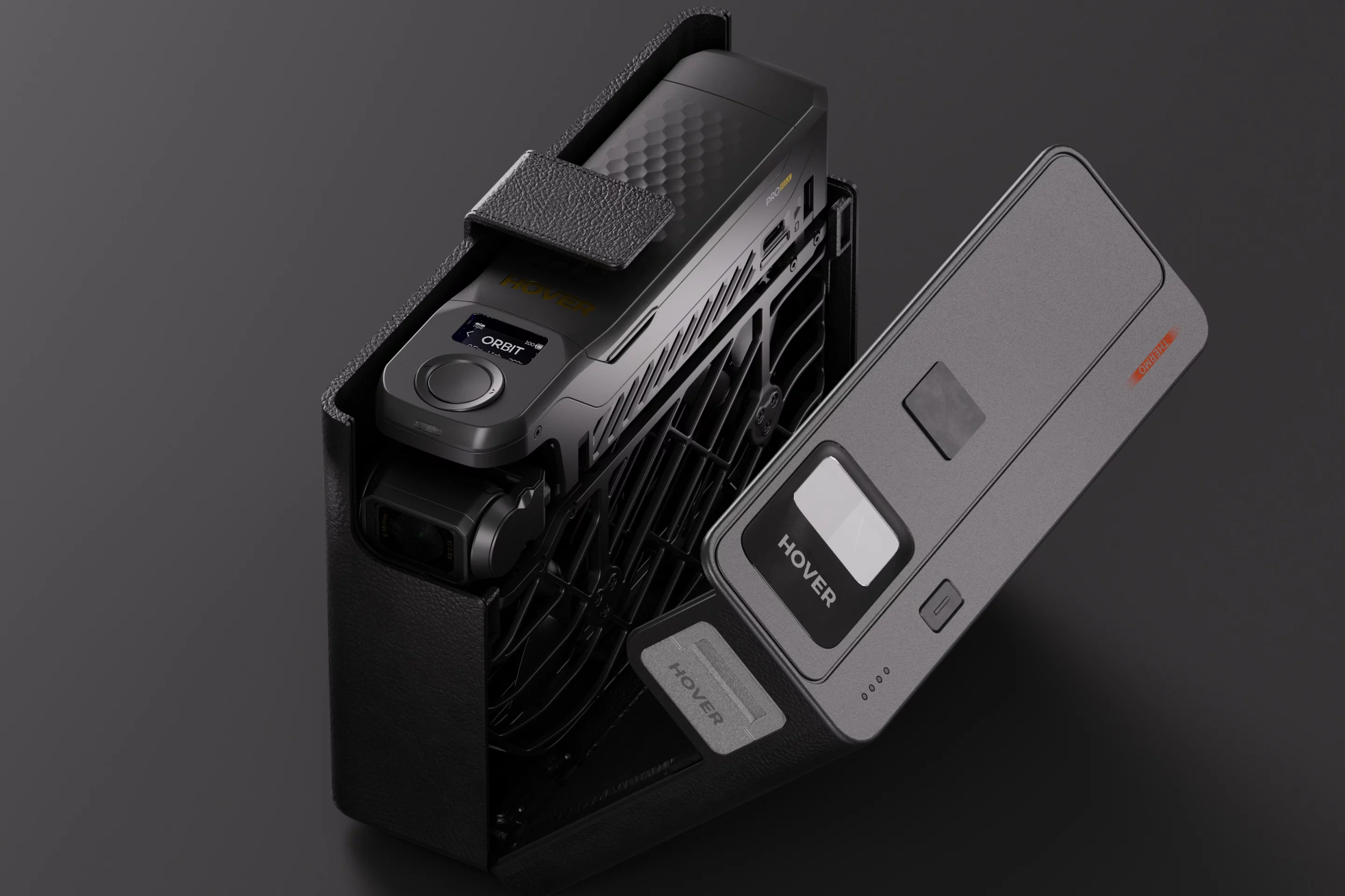 An optional power bank allows for onsite battery recharging