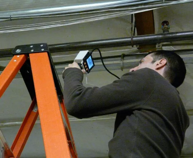 The Snake Scope camera lets you see into hard-to-get-at places