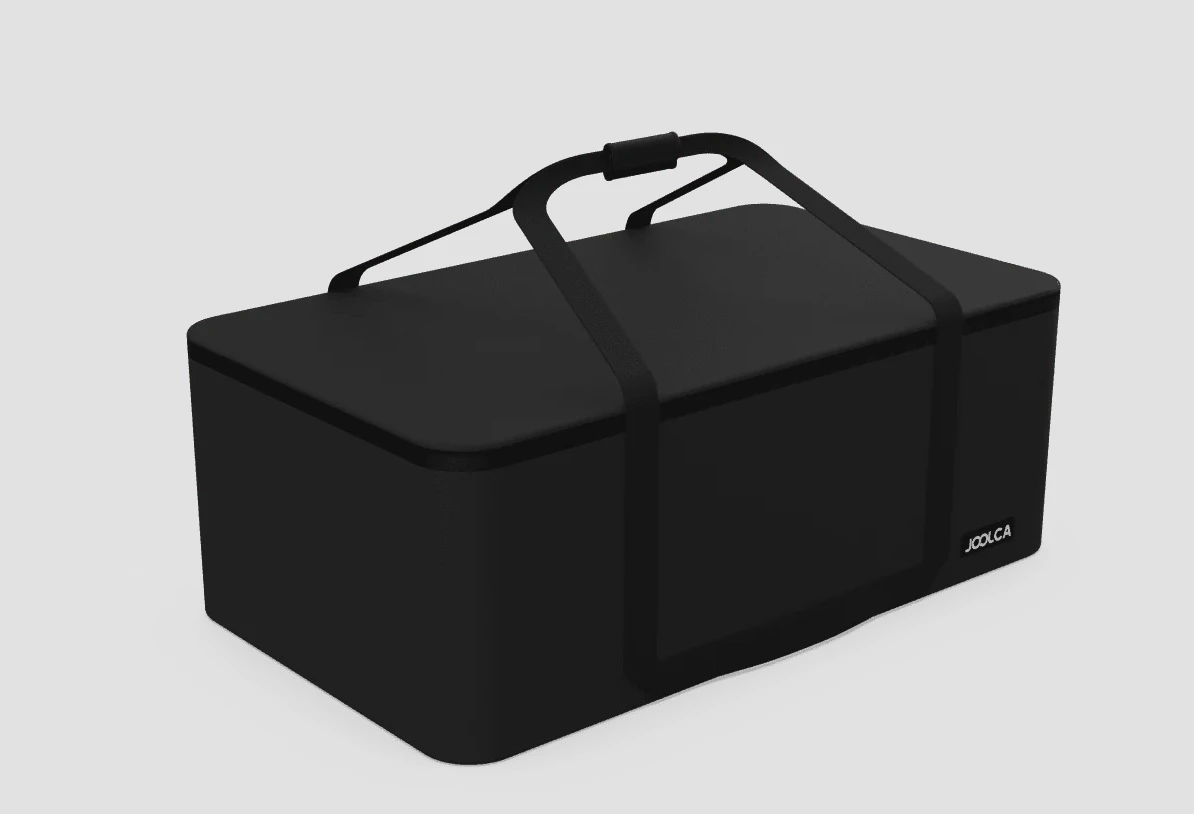 The Hottub packs into a compact, readily portable form (Hottap system not stored in that same case)