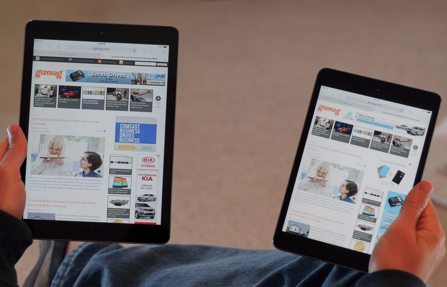 The iPad Air and iPad mini with Retina Display were probably the most exciting new products Apple introduced in 2013