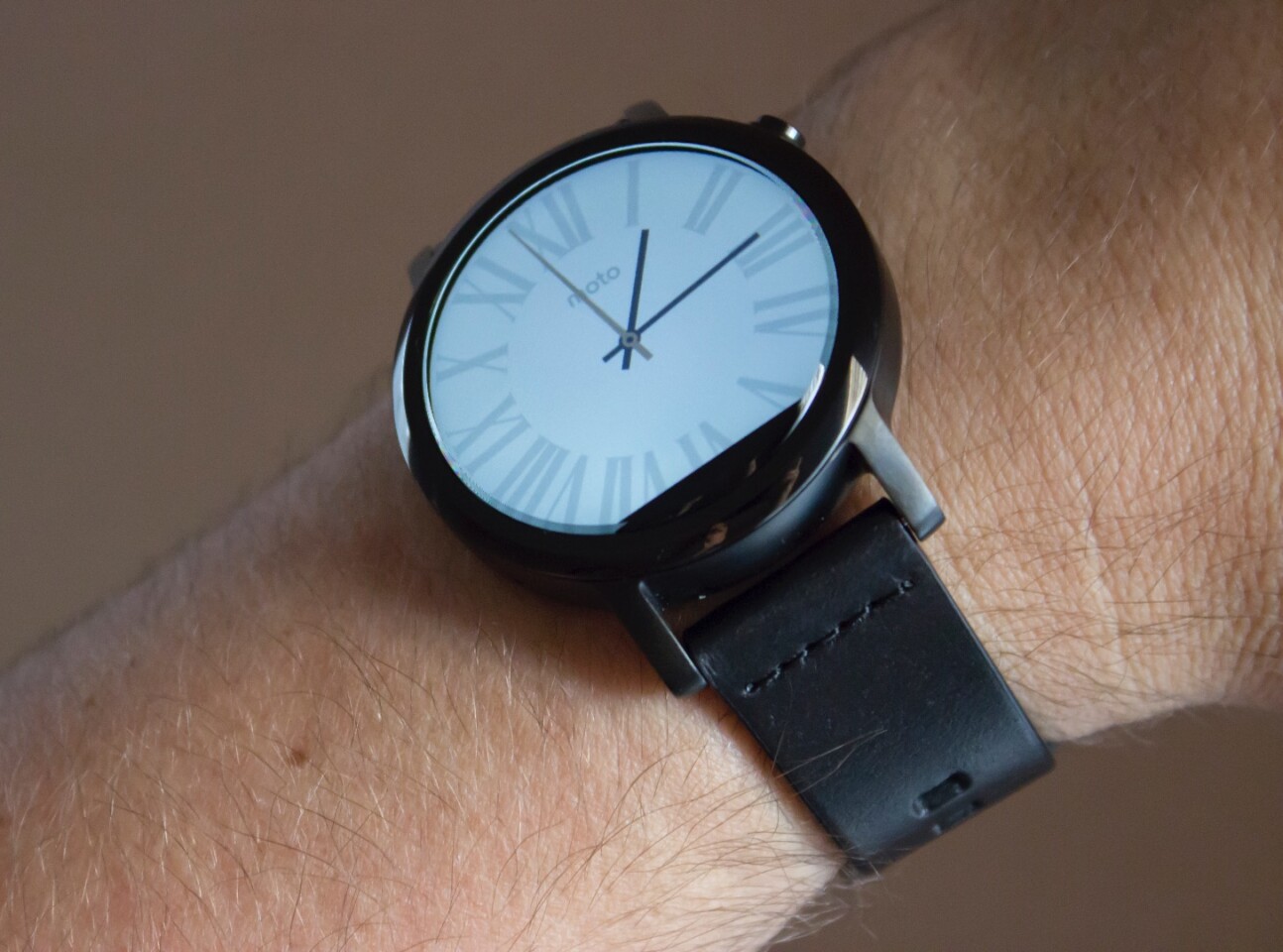 Light clock faces look the strangest, highlighting the "flat tire" display