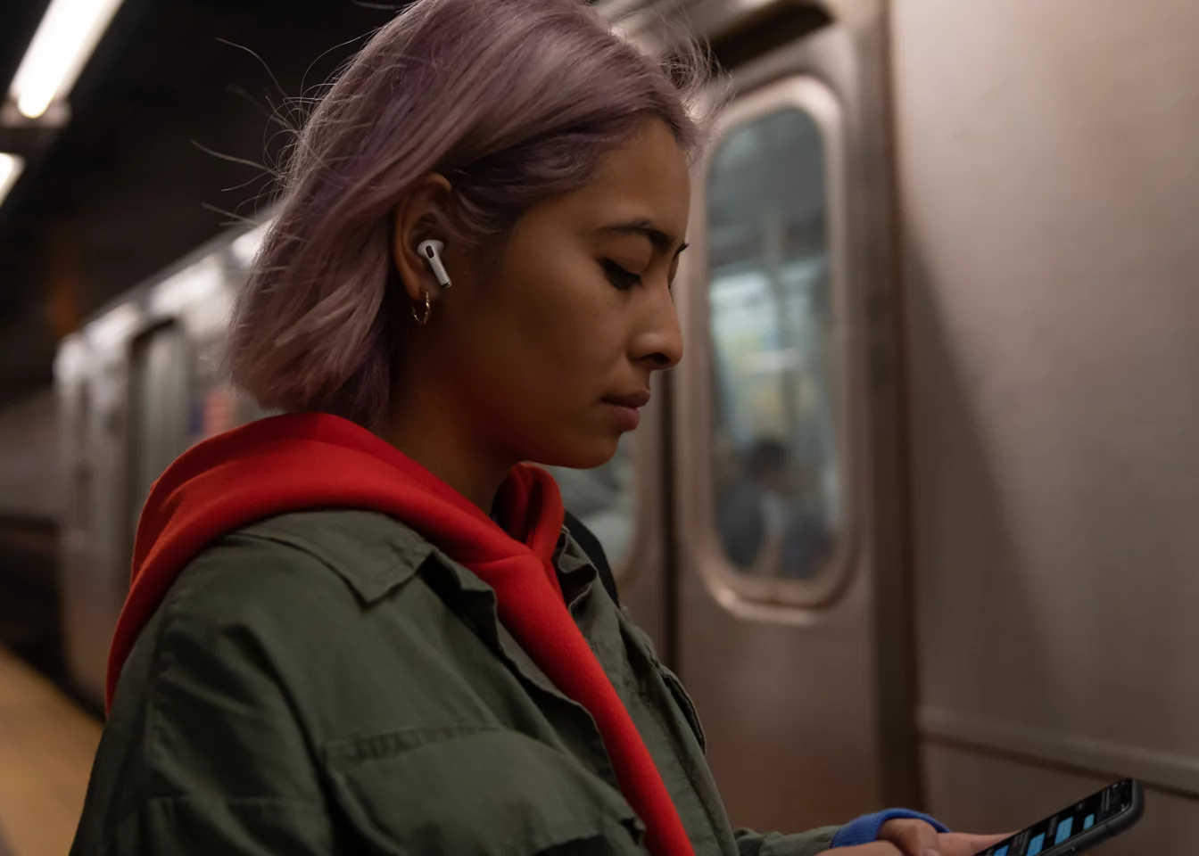 The AirPods Pro adjust their audio output to suit your individual ear shape