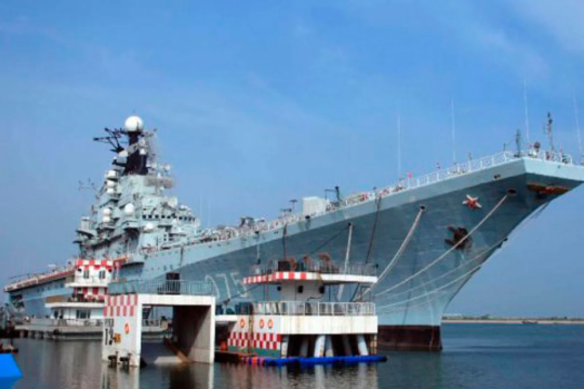The Tianjin Aircraft Carrier Hotel in China