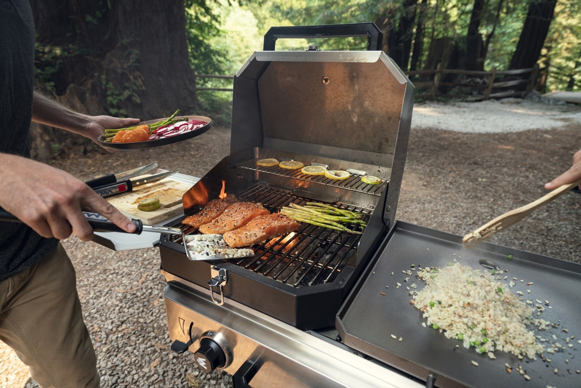 Modular Crossover kitchen hitches serious cooking muscle to an RV