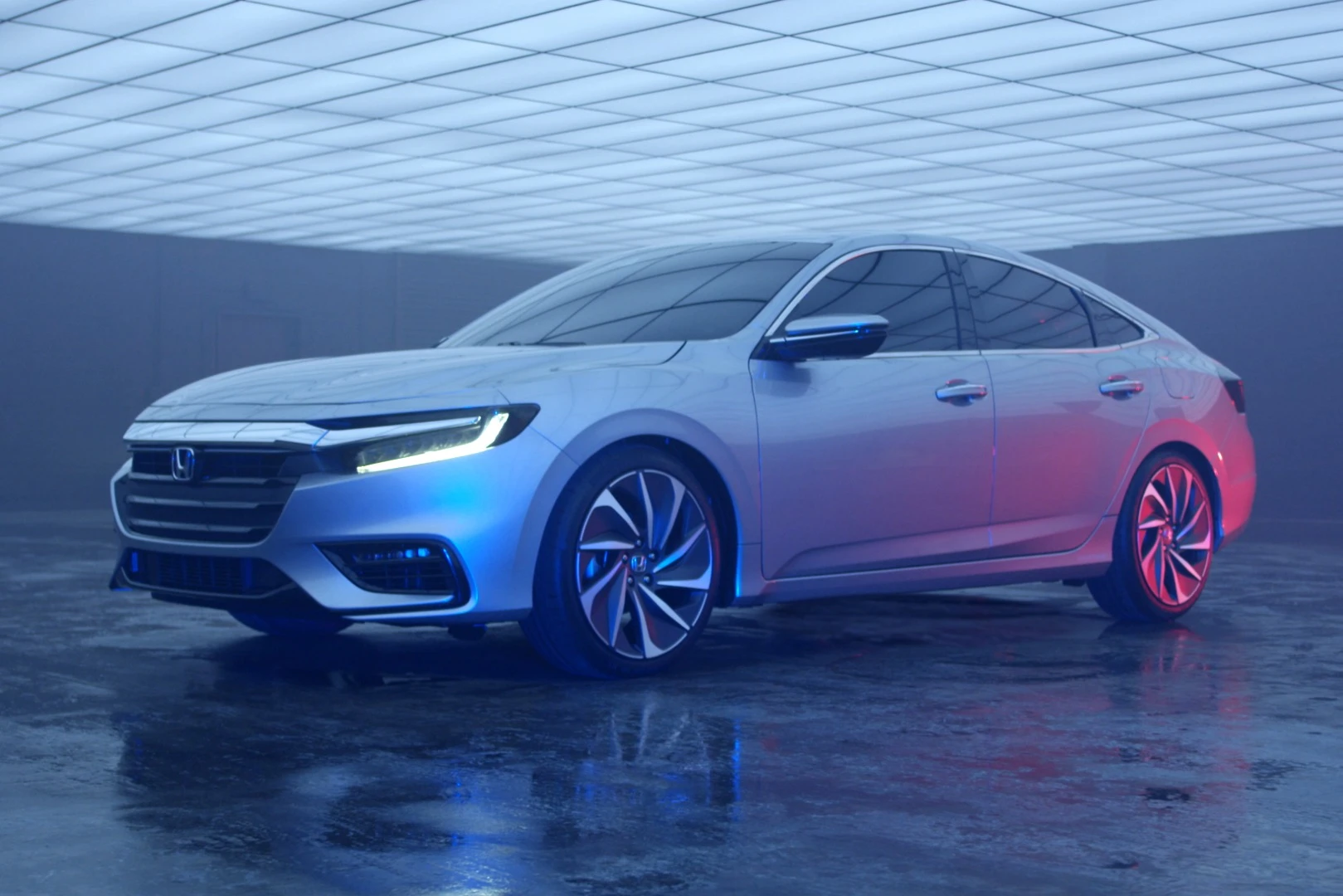 Looking nothing like the previous-generation Insight, the 2019 Honda Insight Prototype aims to be competitive in looks as well as economy