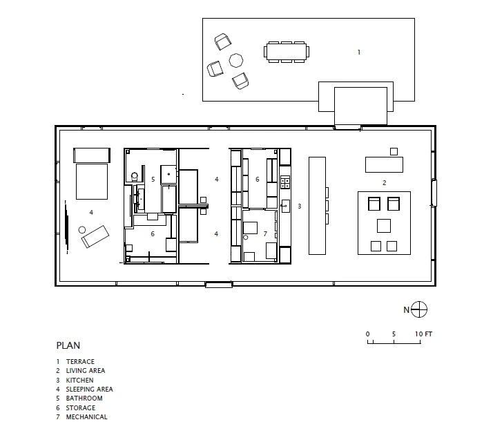 LM Guest House floor plans