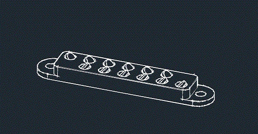 Diagram of the 3Dxy guitar pickup