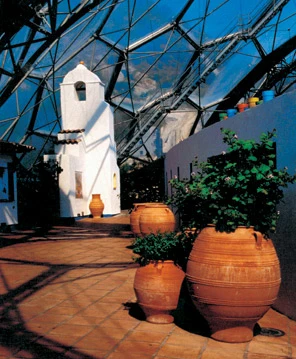 Inside the Mediterranean Biome(Image by Eden Project)