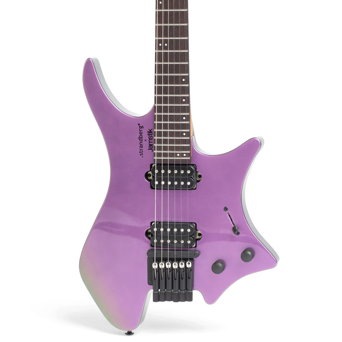 The Strandberg x Jamstik Chameleon weighs in at under 5 pounds