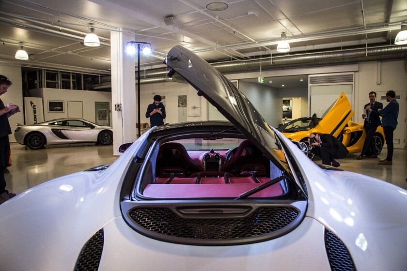 The hatch meant McLaren's designers had to rethink the car's aerodynamics and coolings setup