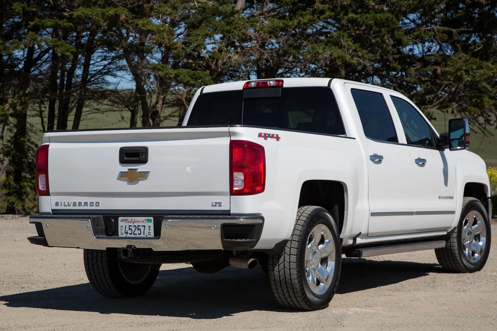 The Silverado has a huge towing capacity