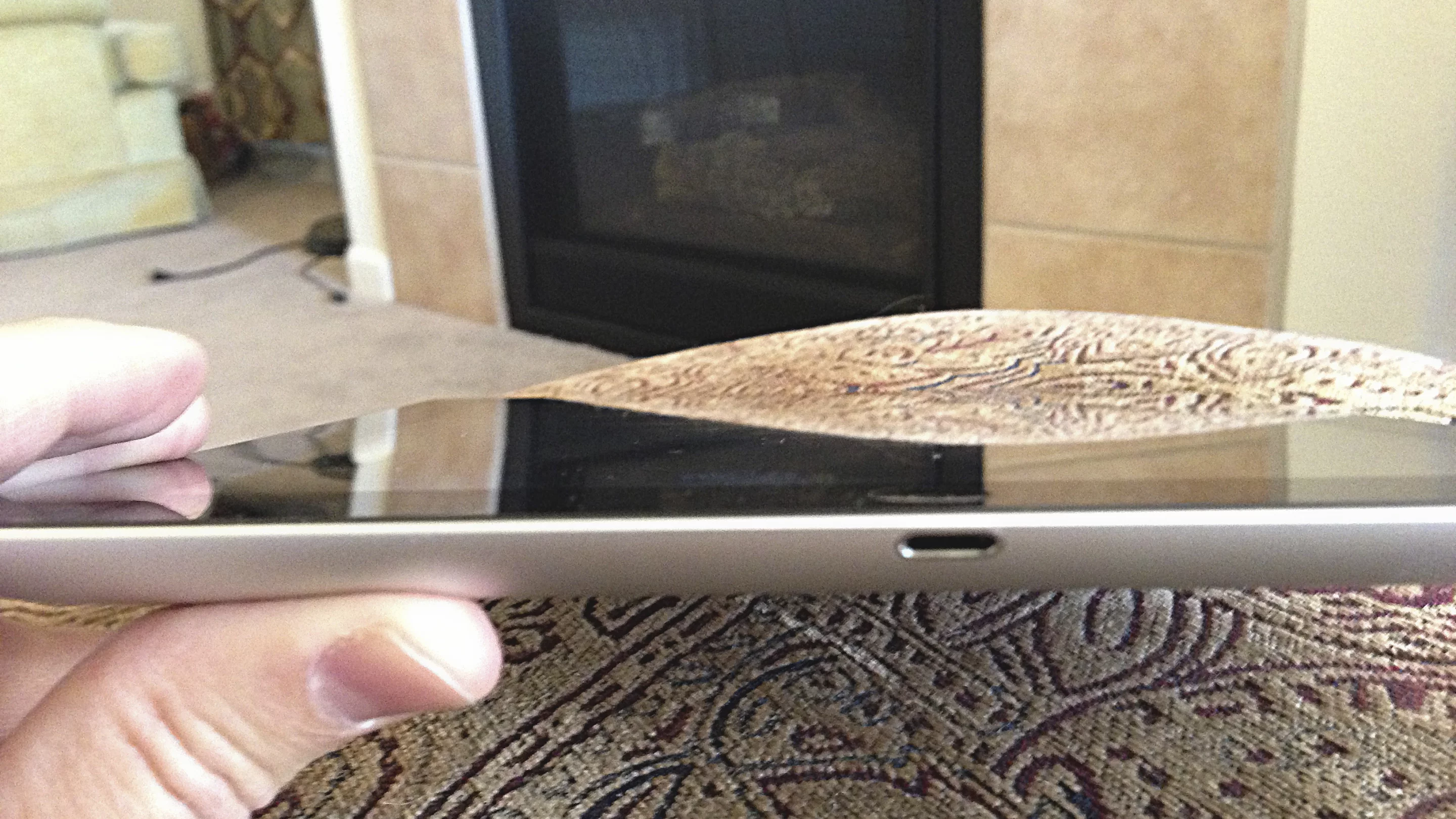 The new Lightning connector is the only external change on the new 4th generation iPad